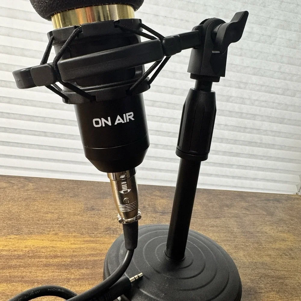 On Air Reverb Pro‎ Condenser Microphone Desk Stand Shock Mount